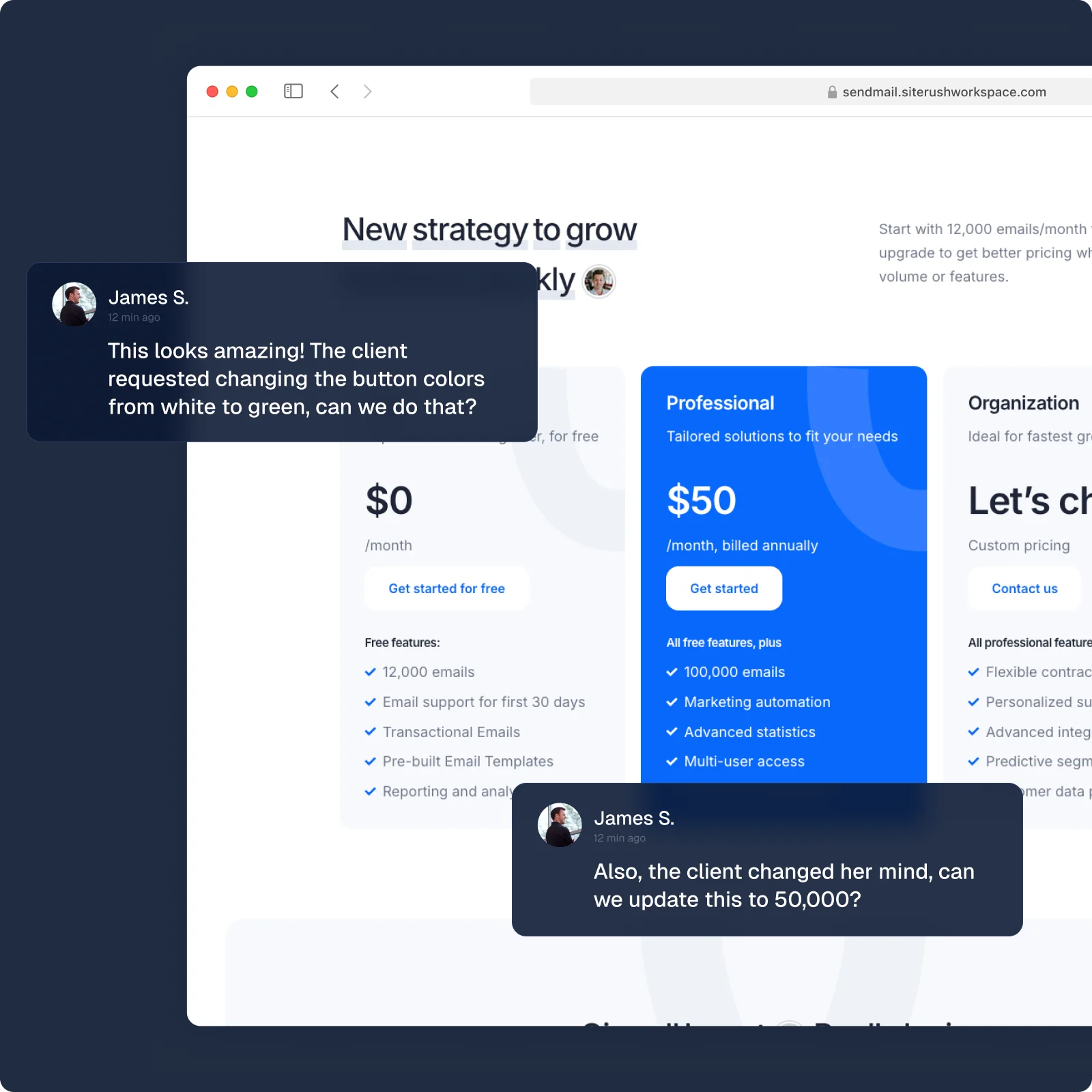 SiteRush White-Label WordPress
